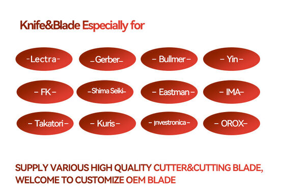 92831000 Pivex 55° Auto Cutter Blade - Short Replacement Blade for Gerber Leather Cutting Machines