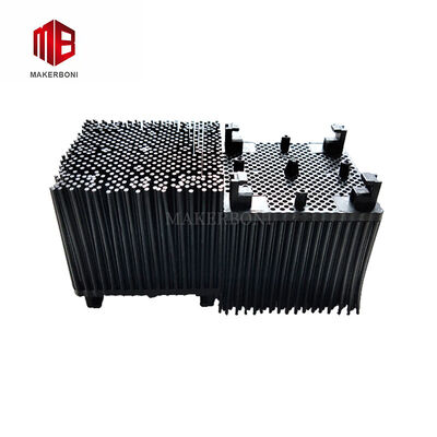 Small Black Nylon Bristle Bricks for Orox Auto Cutter Machine in 50*50*43 mm Size