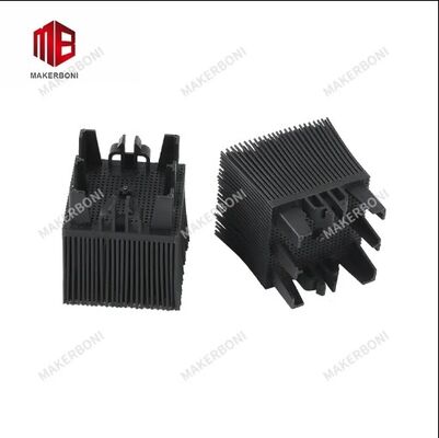 Black Nylon Bristle Blocks for FK PGM Cutter Machines (50×50×43mm)